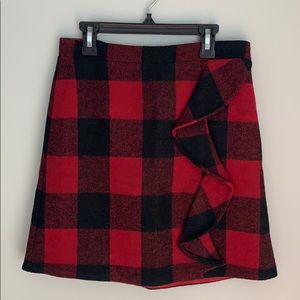 Plaid J.Crew Skirt